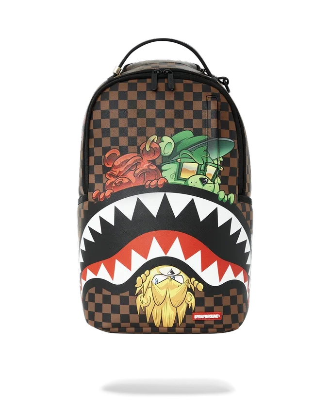 Zaino Sneak'in con personaggi di "Sharks in Paris" (DLXV)