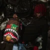 Zaino Sneak'in con personaggi di "Sharks in Paris" (DLXV)
