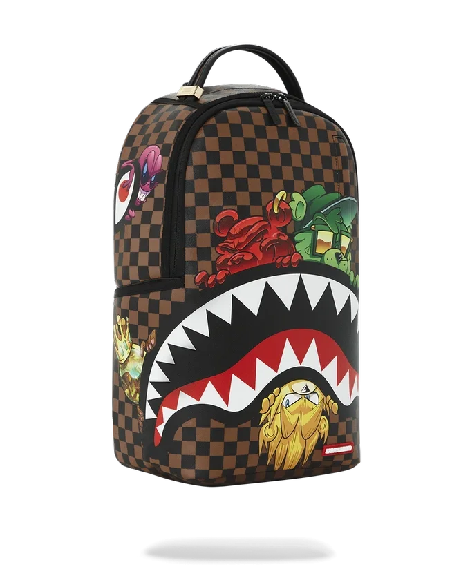 Zaino Sneak'in con personaggi di "Sharks in Paris" (DLXV)