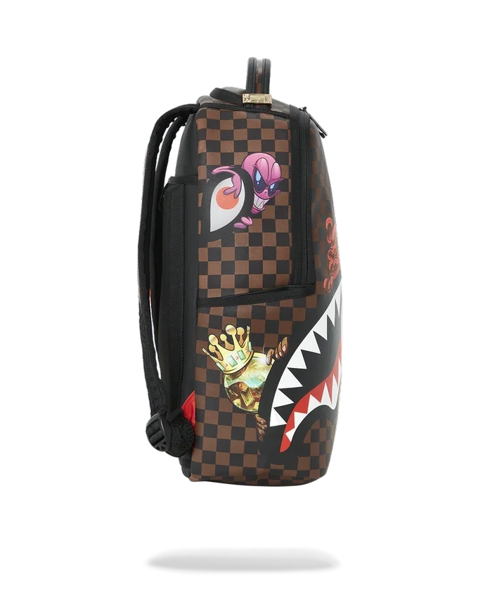 Zaino Sneak'in con personaggi di "Sharks in Paris" (DLXV)