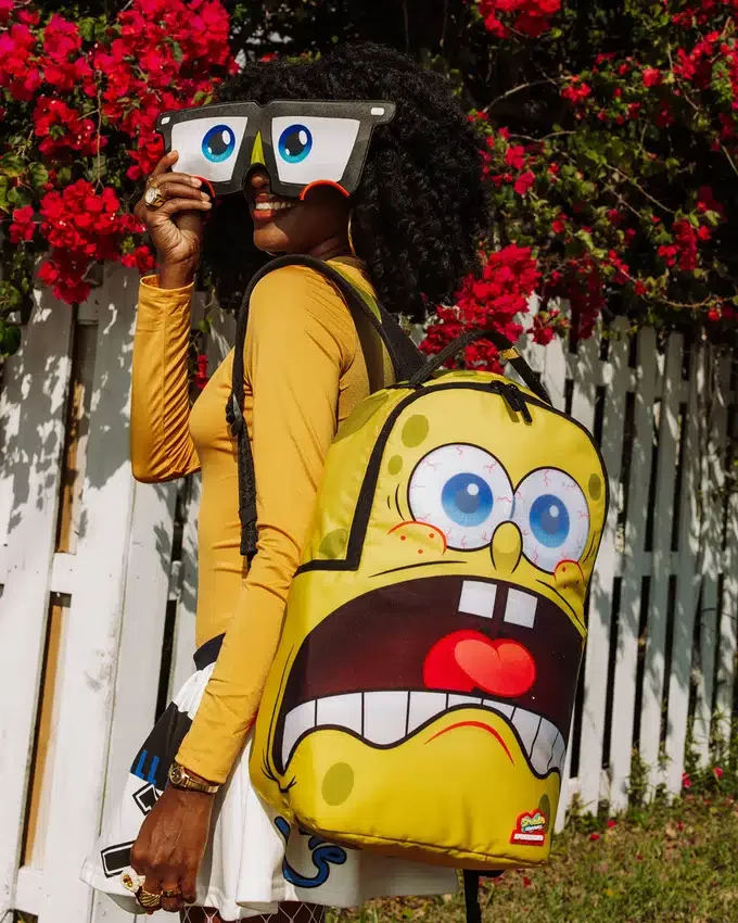 Zaino Spongebob Eye Pop con occhi rimovibili