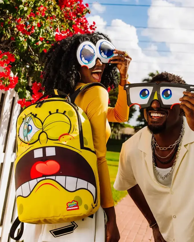 Zaino Spongebob Eye Pop con occhi rimovibili