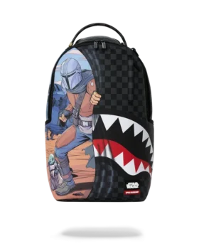 Zaino STAR WARS MANDO GROGU “GET TO THE SHIP”
