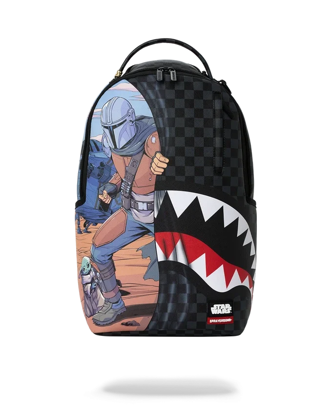 Zaino STAR WARS MANDO GROGU “GET TO THE SHIP”