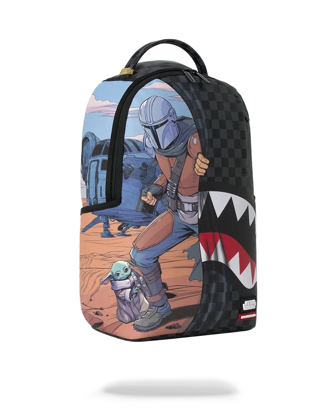 Zaino STAR WARS MANDO GROGU “GET TO THE SHIP”