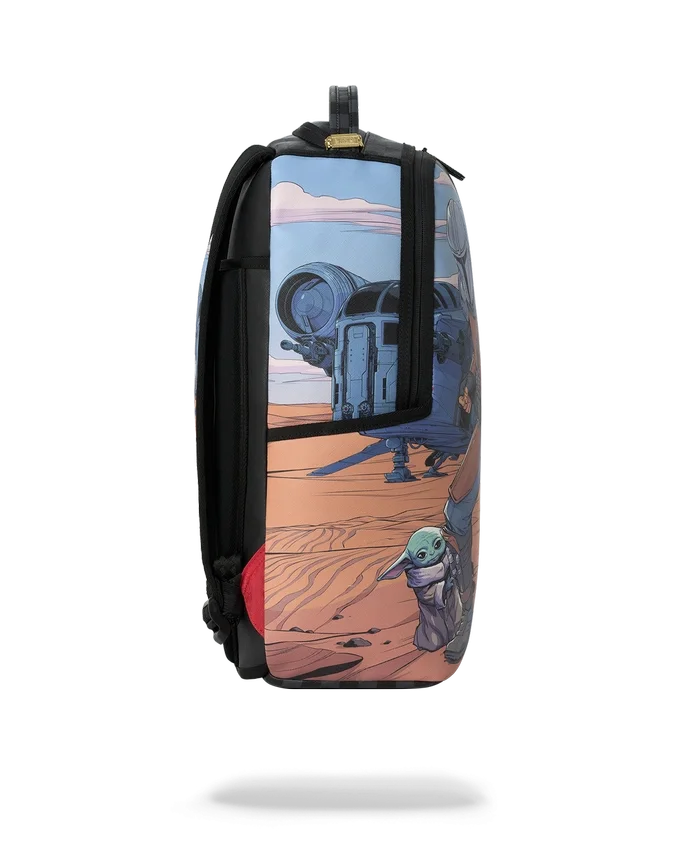 Zaino STAR WARS MANDO GROGU “GET TO THE SHIP”