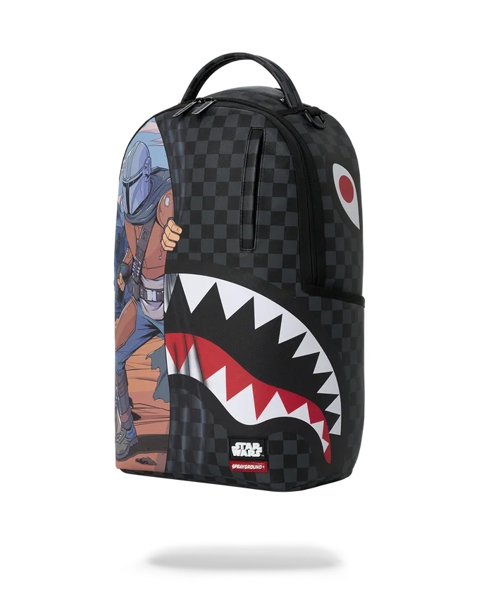 Zaino STAR WARS MANDO GROGU “GET TO THE SHIP”