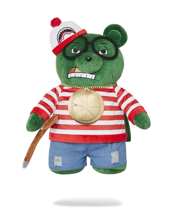 Zaino Teddy Bear "Dov'è Waldo?" Money Bear