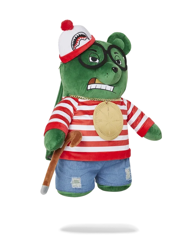 Zaino Teddy Bear "Dov'è Waldo?" Money Bear
