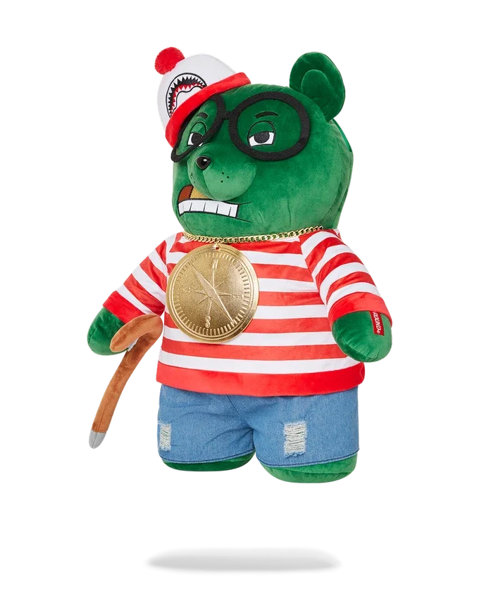 Zaino Teddy Bear "Dov'è Waldo?" Money Bear
