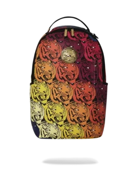 ZAINO TIGER ROAR PLACCATO ORO