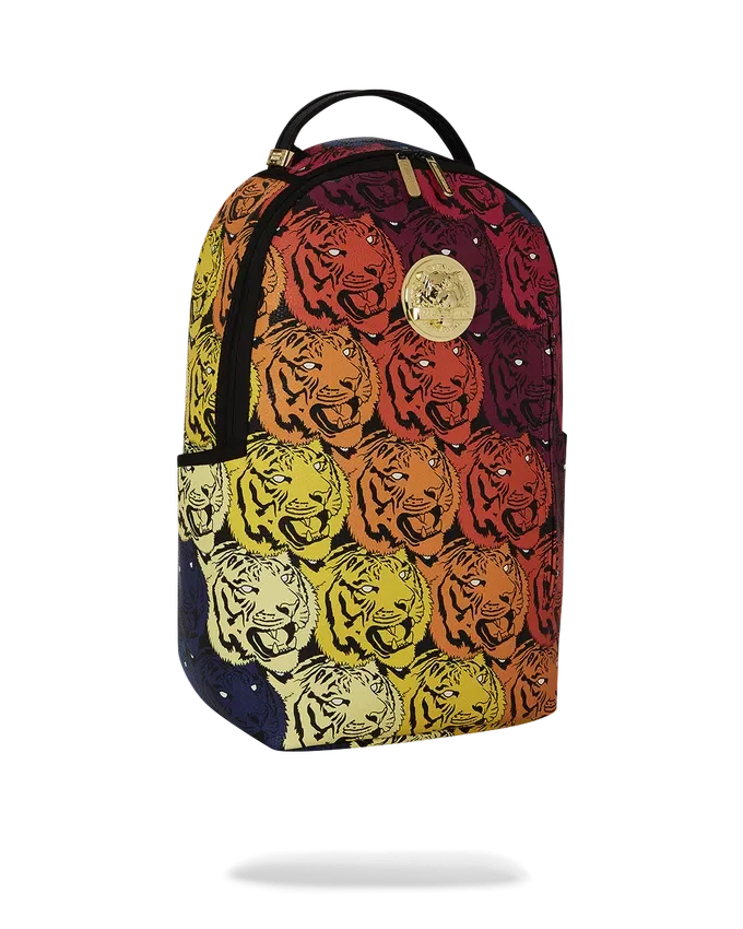 ZAINO TIGER ROAR PLACCATO ORO