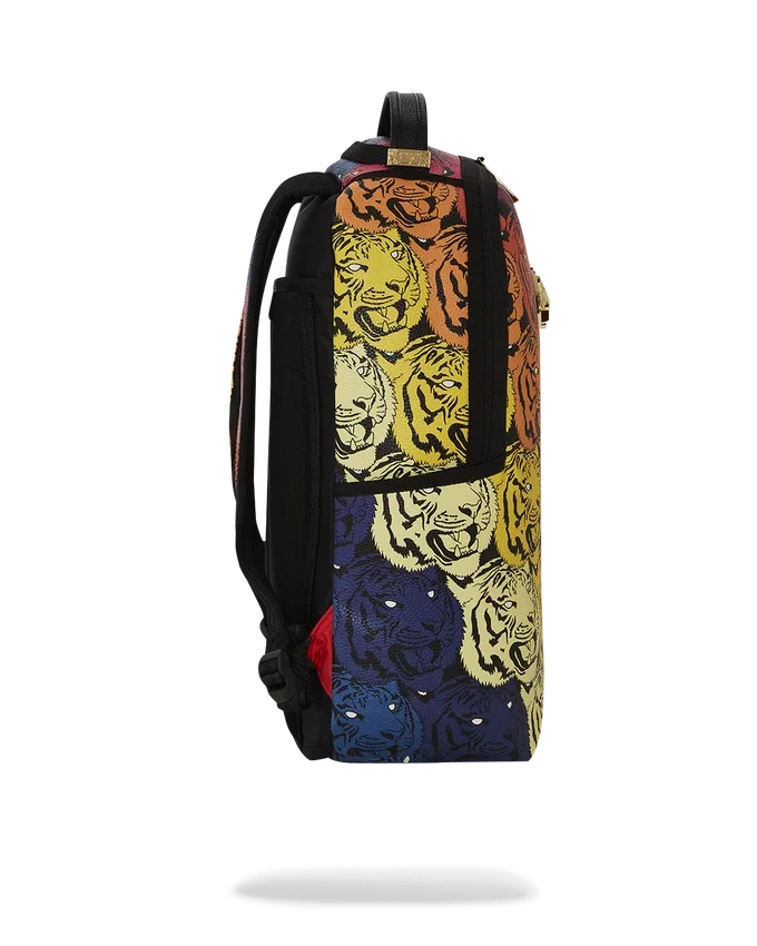 ZAINO TIGER ROAR PLACCATO ORO