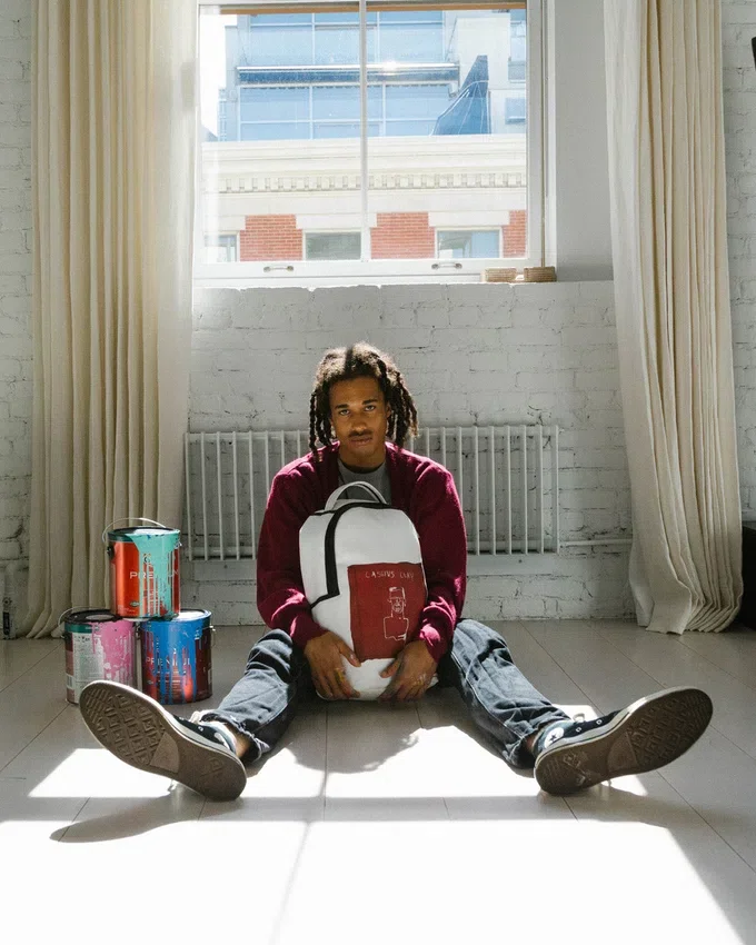 Zaino UFFICIALE BASQUIAT THE LEGEND 1982 (DLXV)
