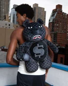 Zaino “WHAT THE BEEP’ SHARK MONEYBEAR TEDDYBEAR”