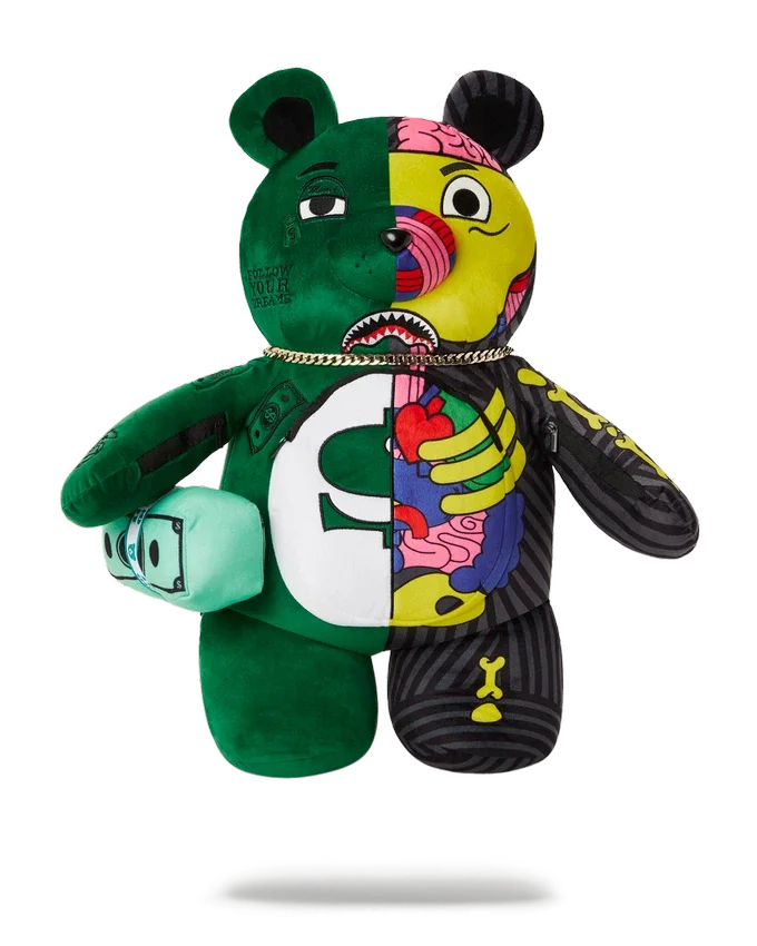ZOCCOLINO MONEYBEAR TEDDYBEAR ZAINO PER RAGAZZI