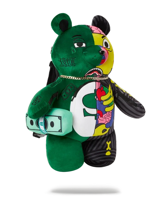 ZOCCOLINO MONEYBEAR TEDDYBEAR ZAINO PER RAGAZZI
